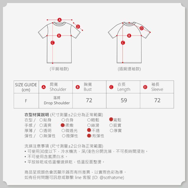 好我 so that's me 針織上衣Bambi 尺寸