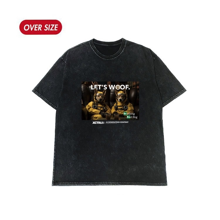 XCTRL 製毒狗短T-水洗