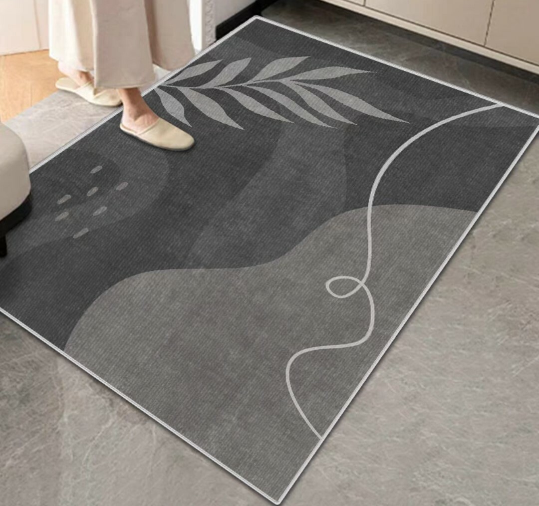 北歐風防滑吸水踏墊(買一送一)