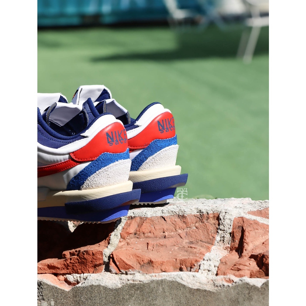 SACAI X NIKE CORTEZ 4.0 OG 白紅藍 阿甘 復古 DQ0581100