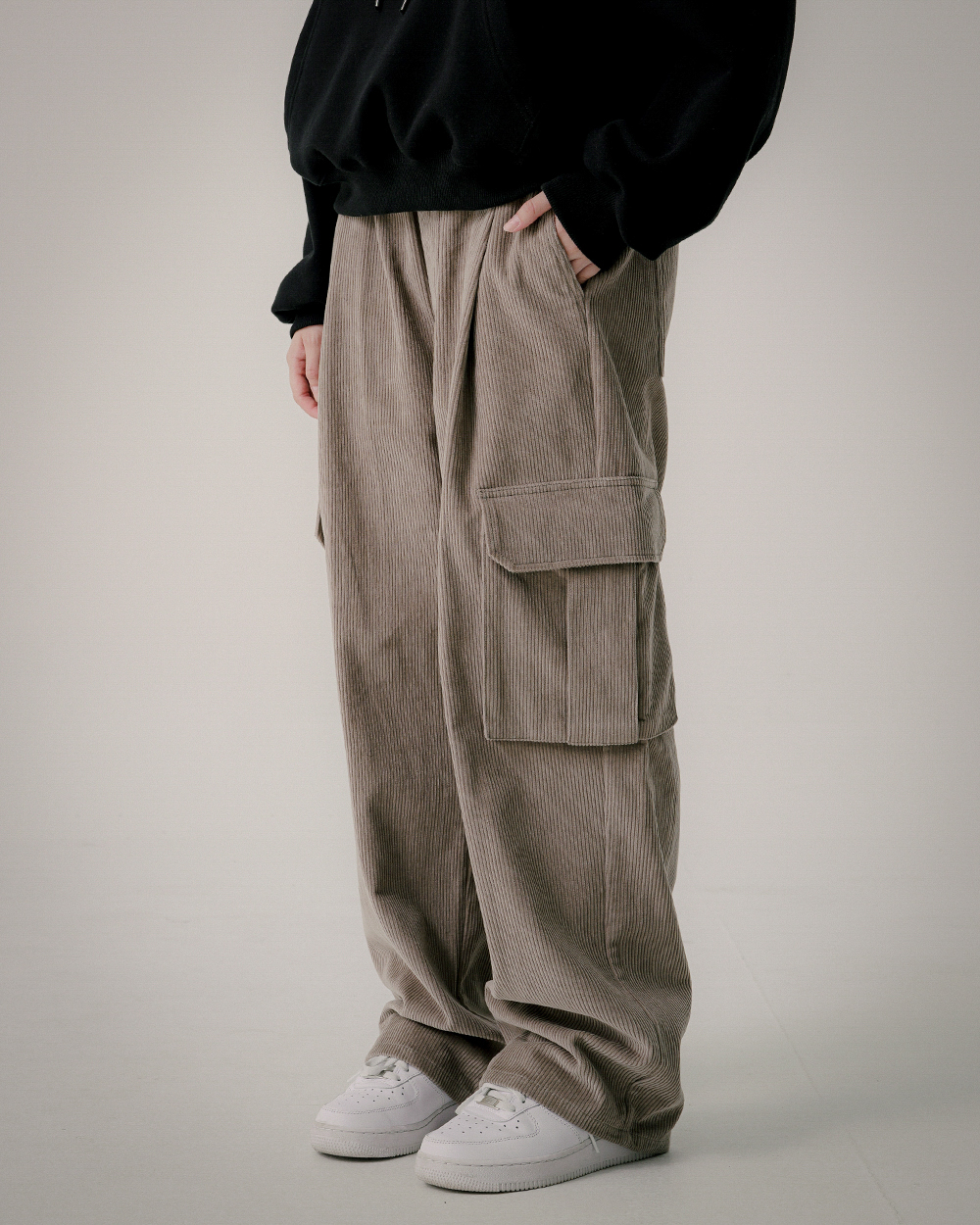 <預購> 韓國WV PROJECT 燈芯絨工裝褲