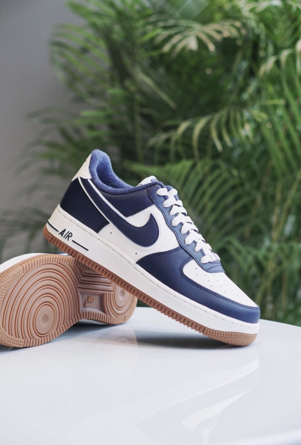 【APAIR】預購 Nike Air Force 1 Low college pack 海軍藍 焦糖底 DQ7659-101