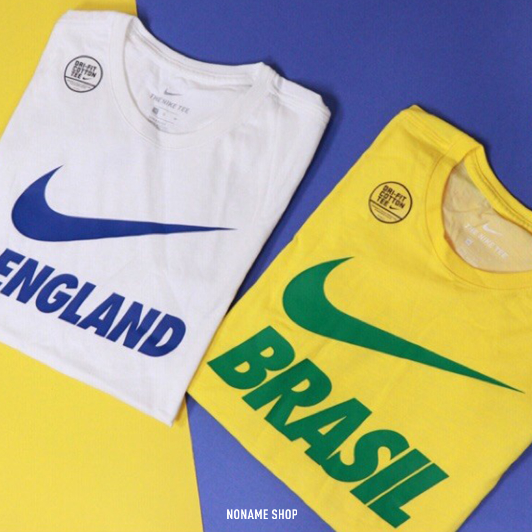 💥出清特價💥 NIKE SWOOSH 國家 大勾 世足 短袖 兩色 (男款)