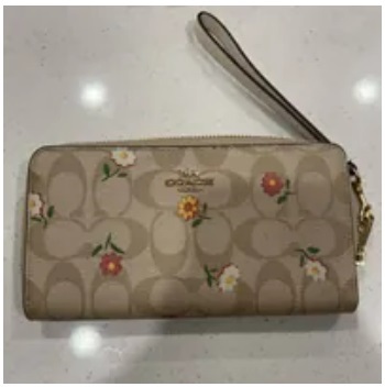 [S] COACH CH360 SIGNATURE DTSY LZA WT,IM/LIGHT KHAKI MULTI, 195031866975 (SCO489)