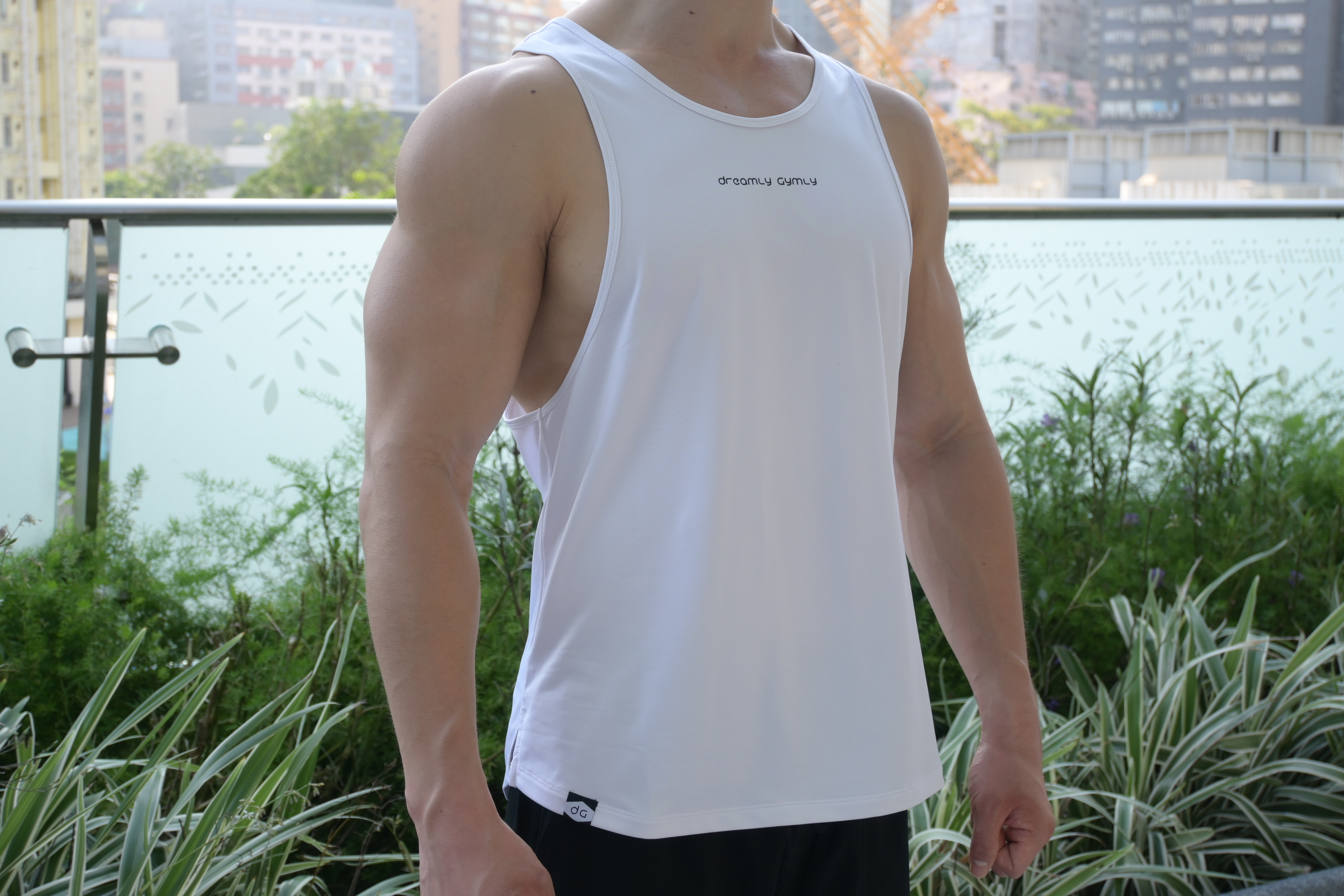 挖背訓練背心(白色)