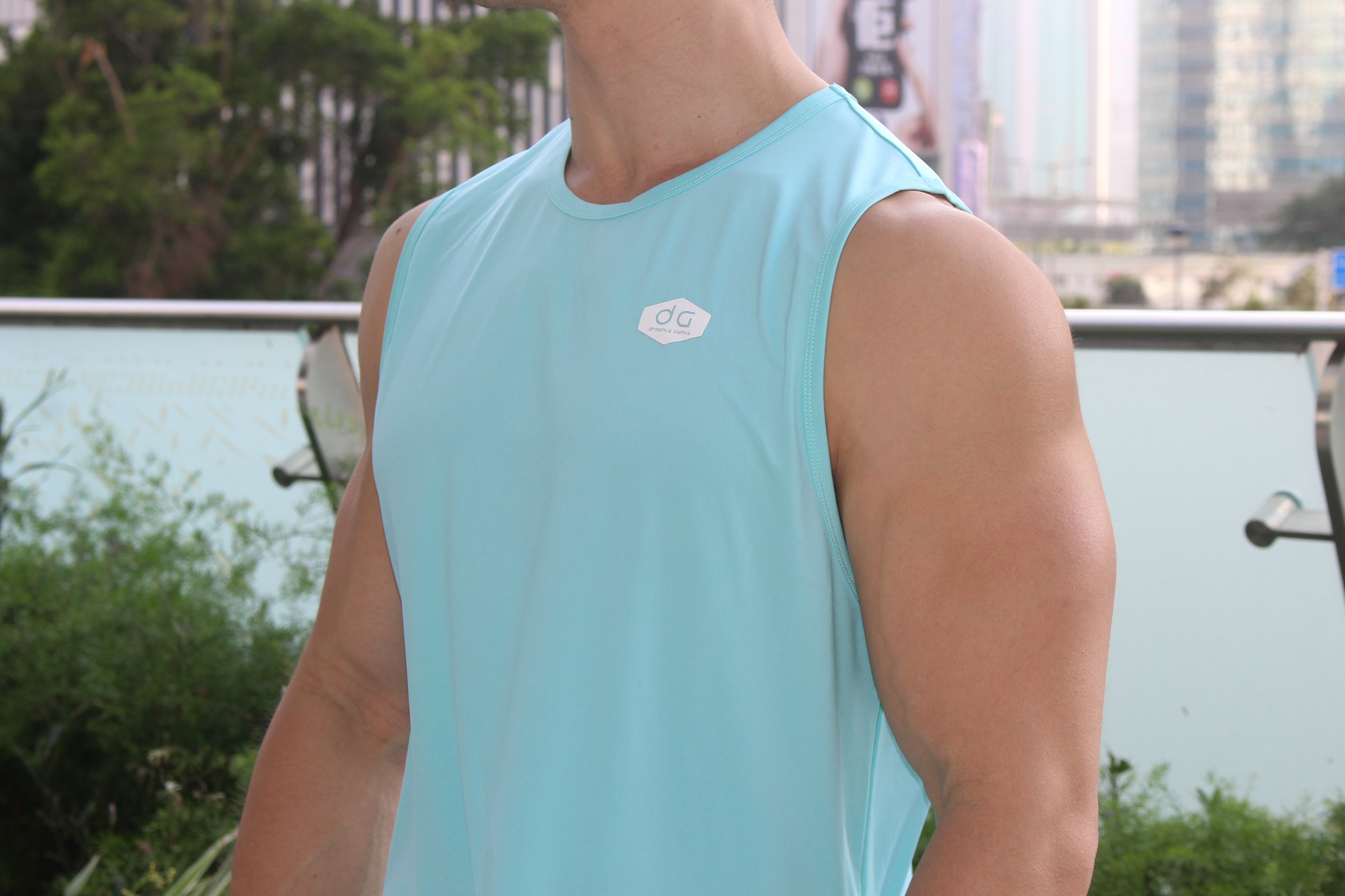 機能訓練背心(水藍色)