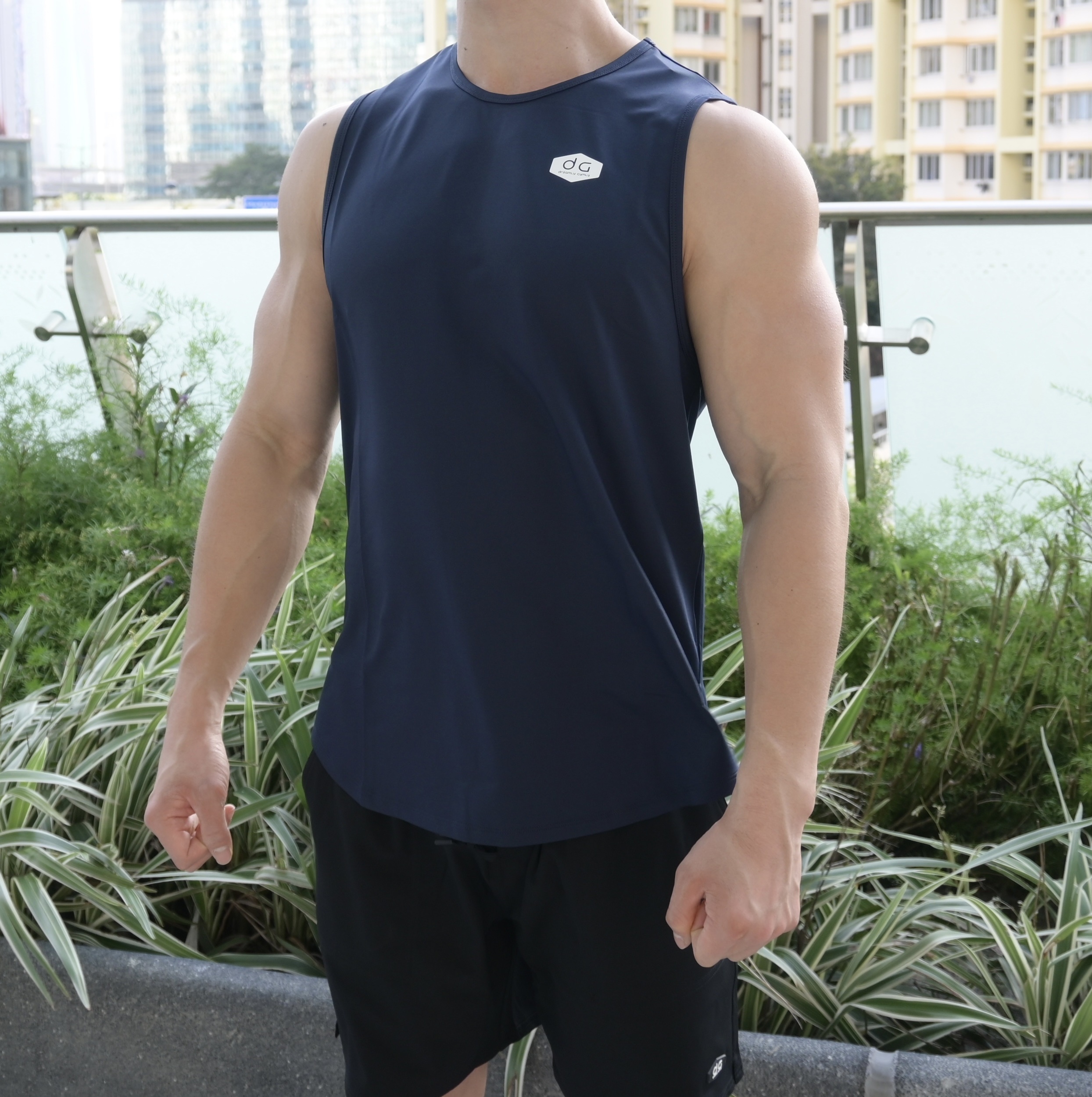 機能訓練背心(深藍色)