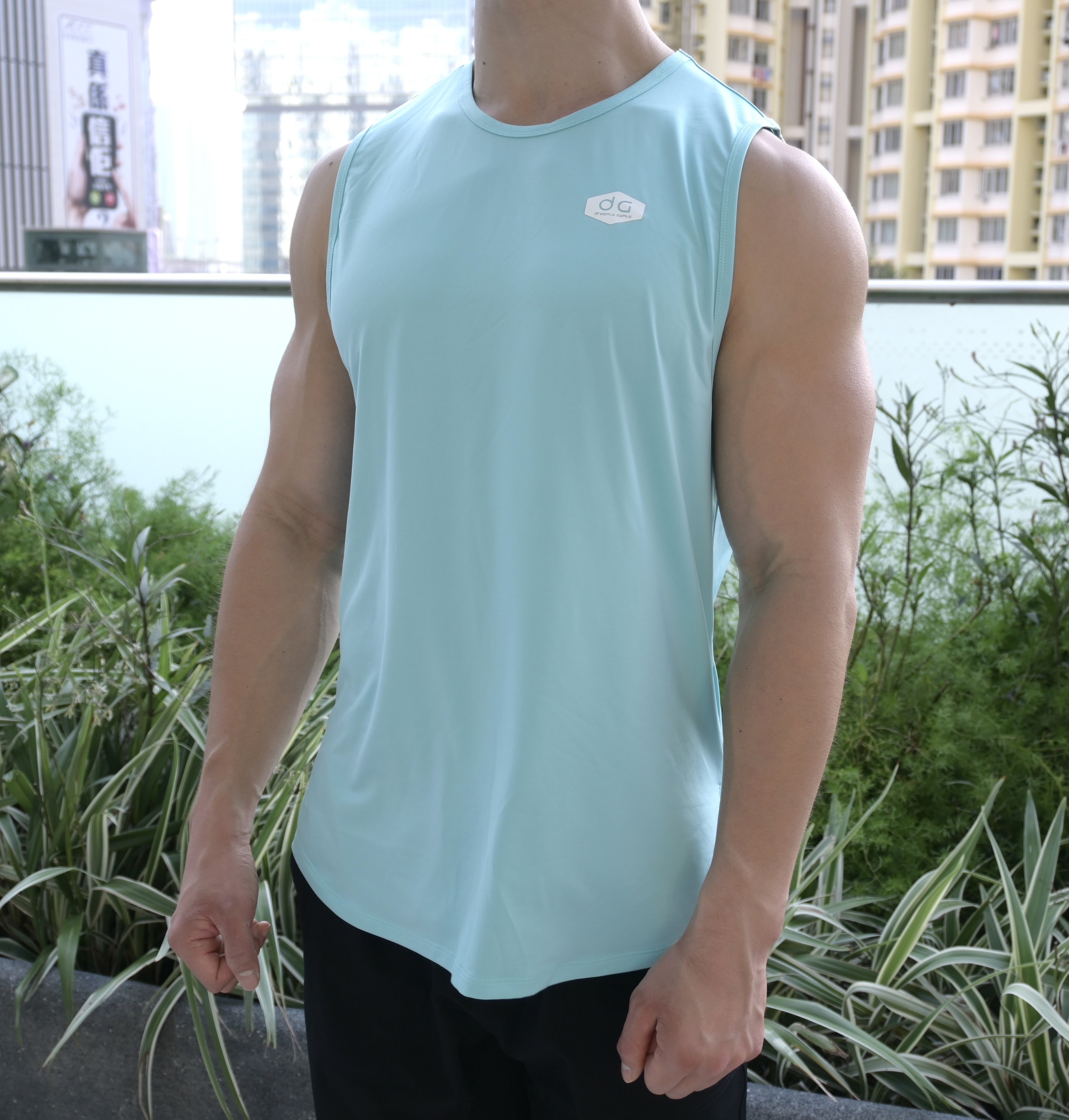機能訓練背心(水藍色)