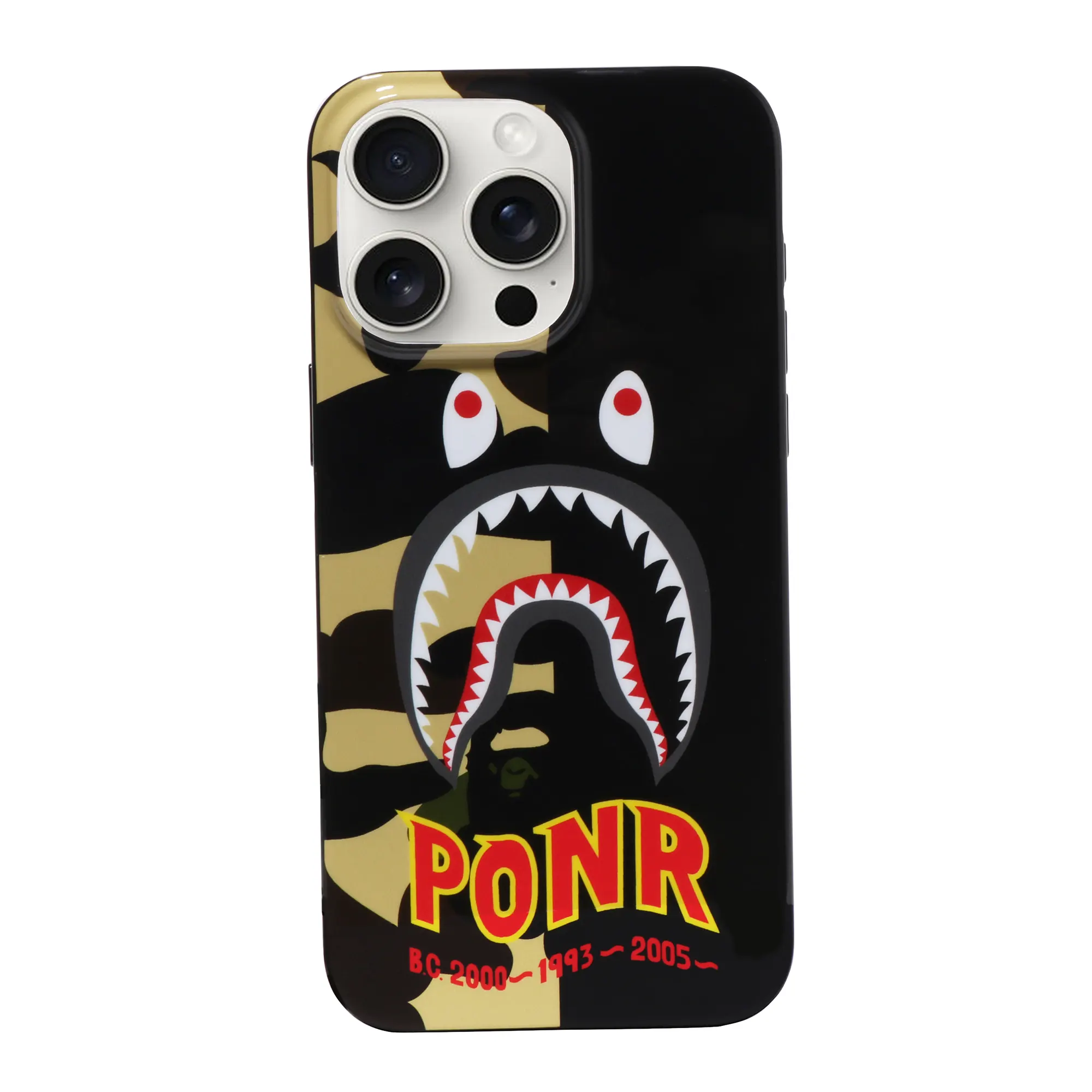 2023AW APE BAPE IPHONE 15 PRO MAX 手機殼 透明 迷彩 現貨