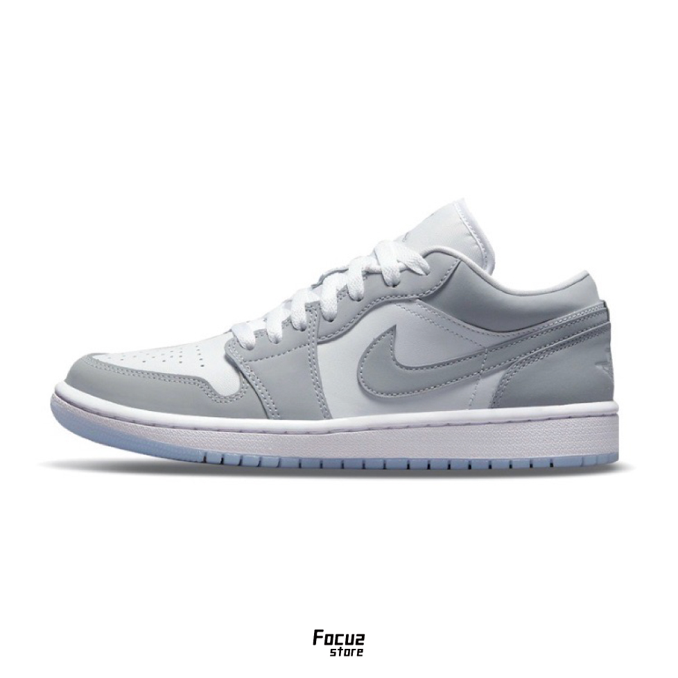 【Focus Store】現貨秒發 Nike Air Jordan 1 Low Wmns "Wolf Grey" 小Dior 小迪奧 灰白 DC0774-105
