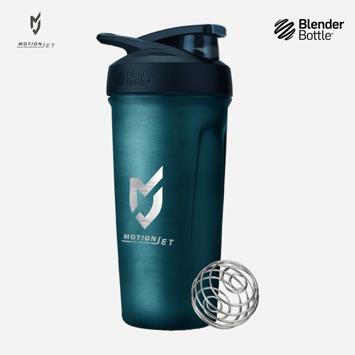 MJC & Blender Bottle 不鏽鋼聯名水壺 24 oz -波映叢林 (綠)