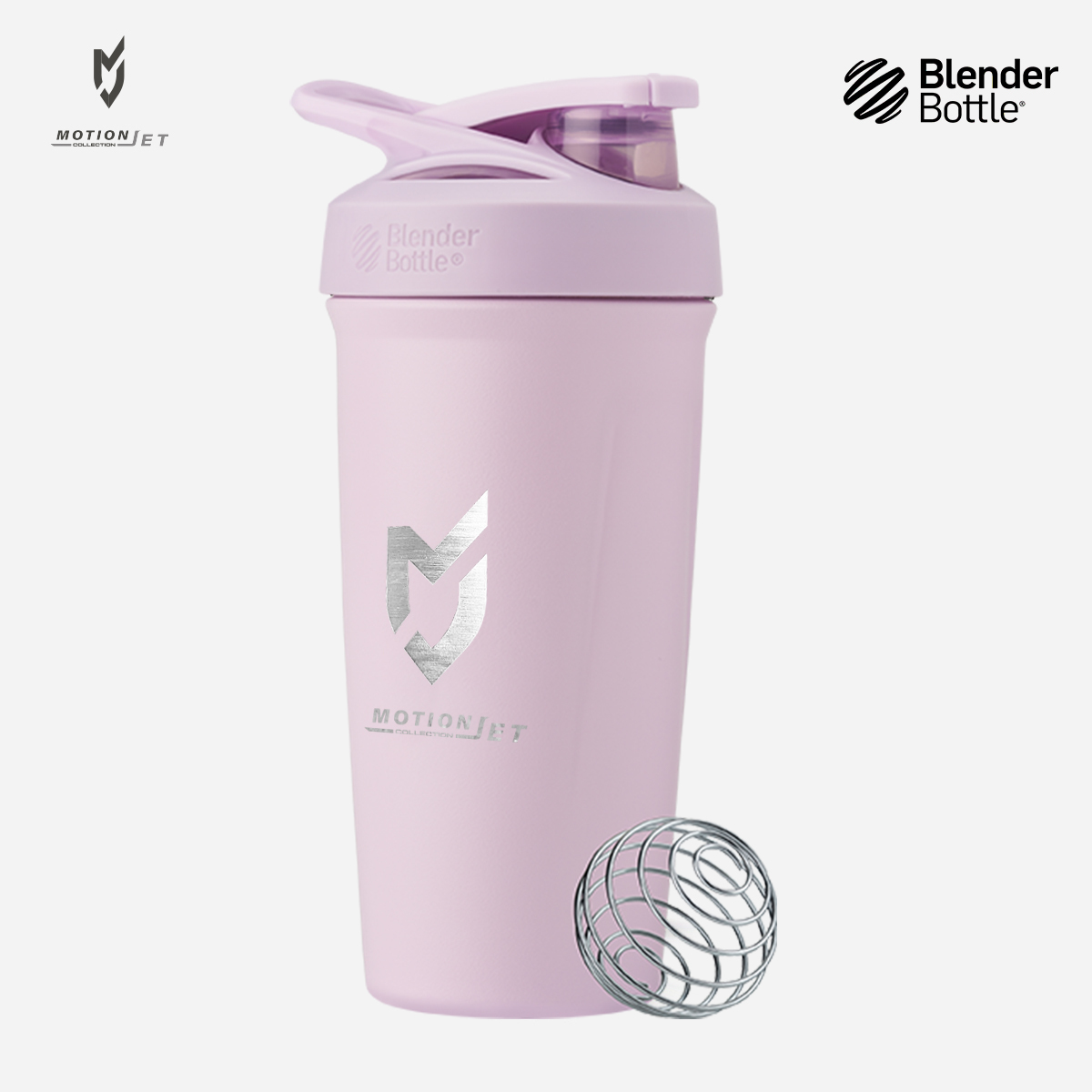 MJC & Blender Bottle 不鏽鋼聯名水壺 24 oz -薰衣草迷霧 (粉紫)