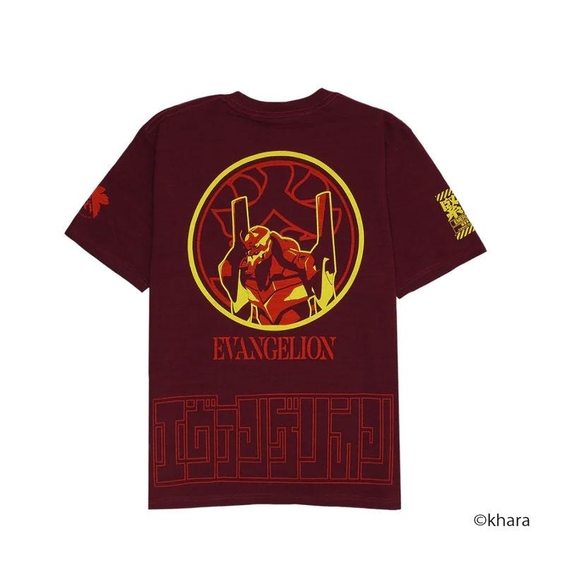 Evastore 預訂【EVANGELION×火消魂】 T-Shirt/RED（2号機）