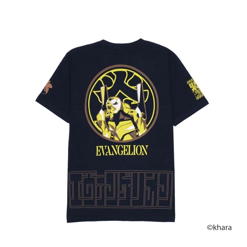 Evastore 預訂 【EVANGELION×火消魂】 T-Shirt/NAVY（零号機）