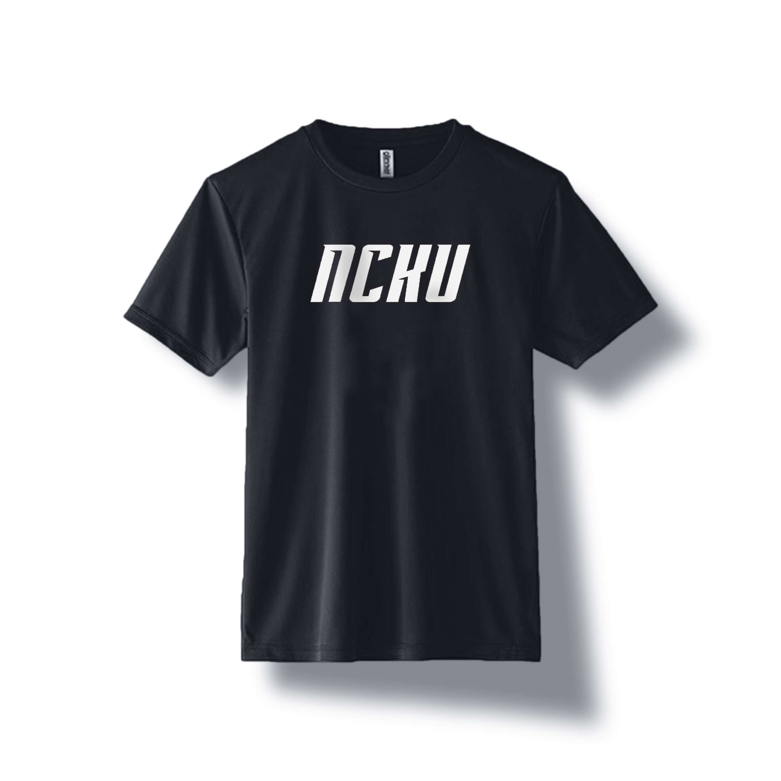 Glimmer® 成功大學 NCKU 美式運動款 吸濕排汗短T (黑色)