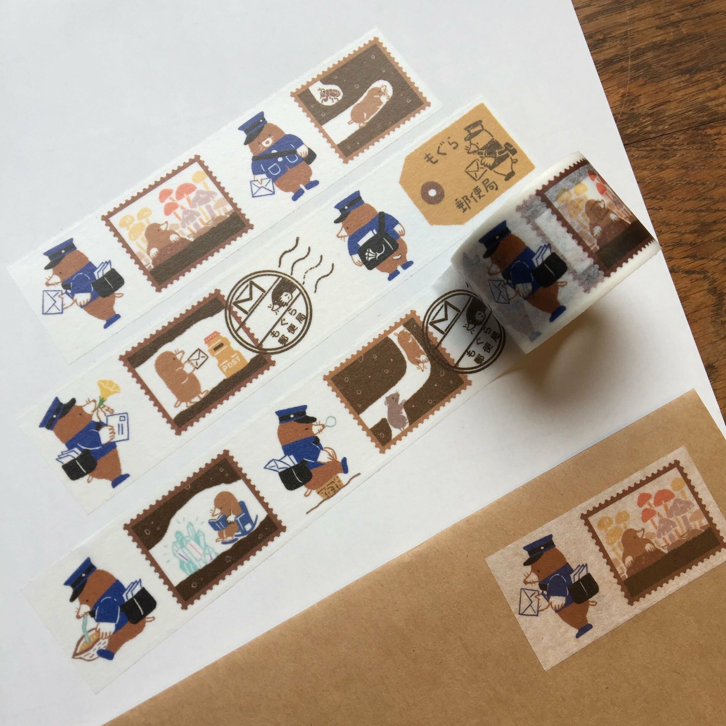雲の上郵便局 和紙膠帶 鼴鼠郵局｜日本 九ポ堂 KYUPODO 日本