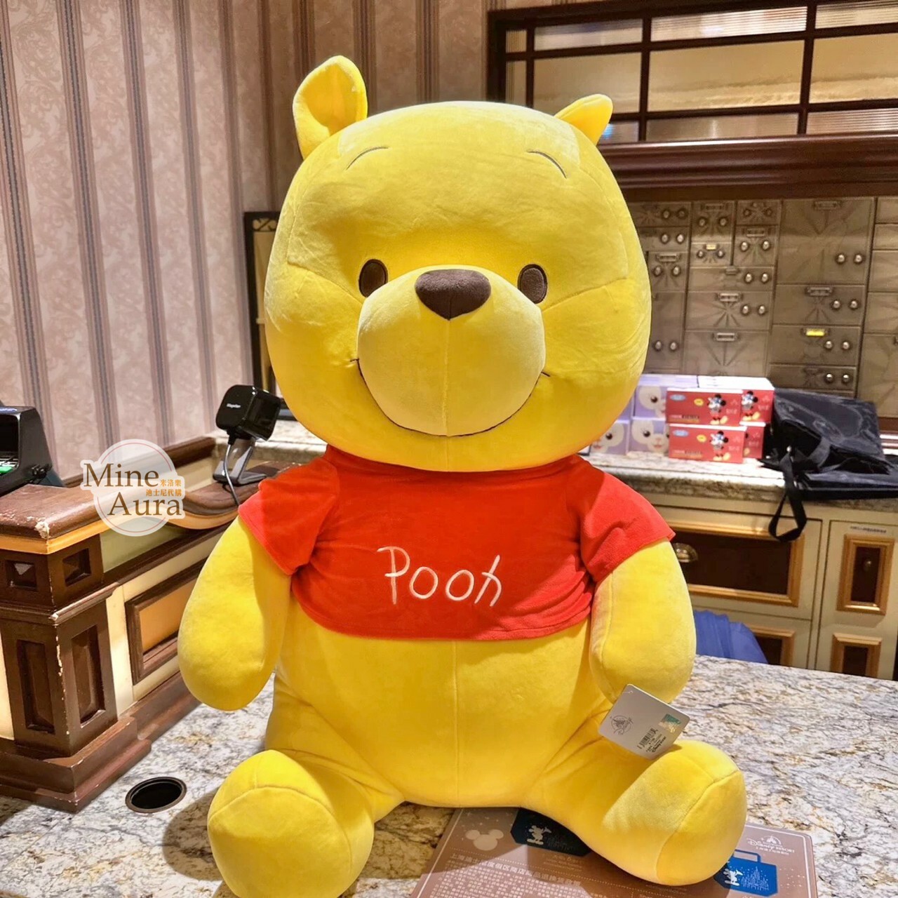 (限時特價) 噗噗 小熊維尼 Winnie the Pooh XL號 巨型 娃娃玩偶 -上海迪士尼樂園