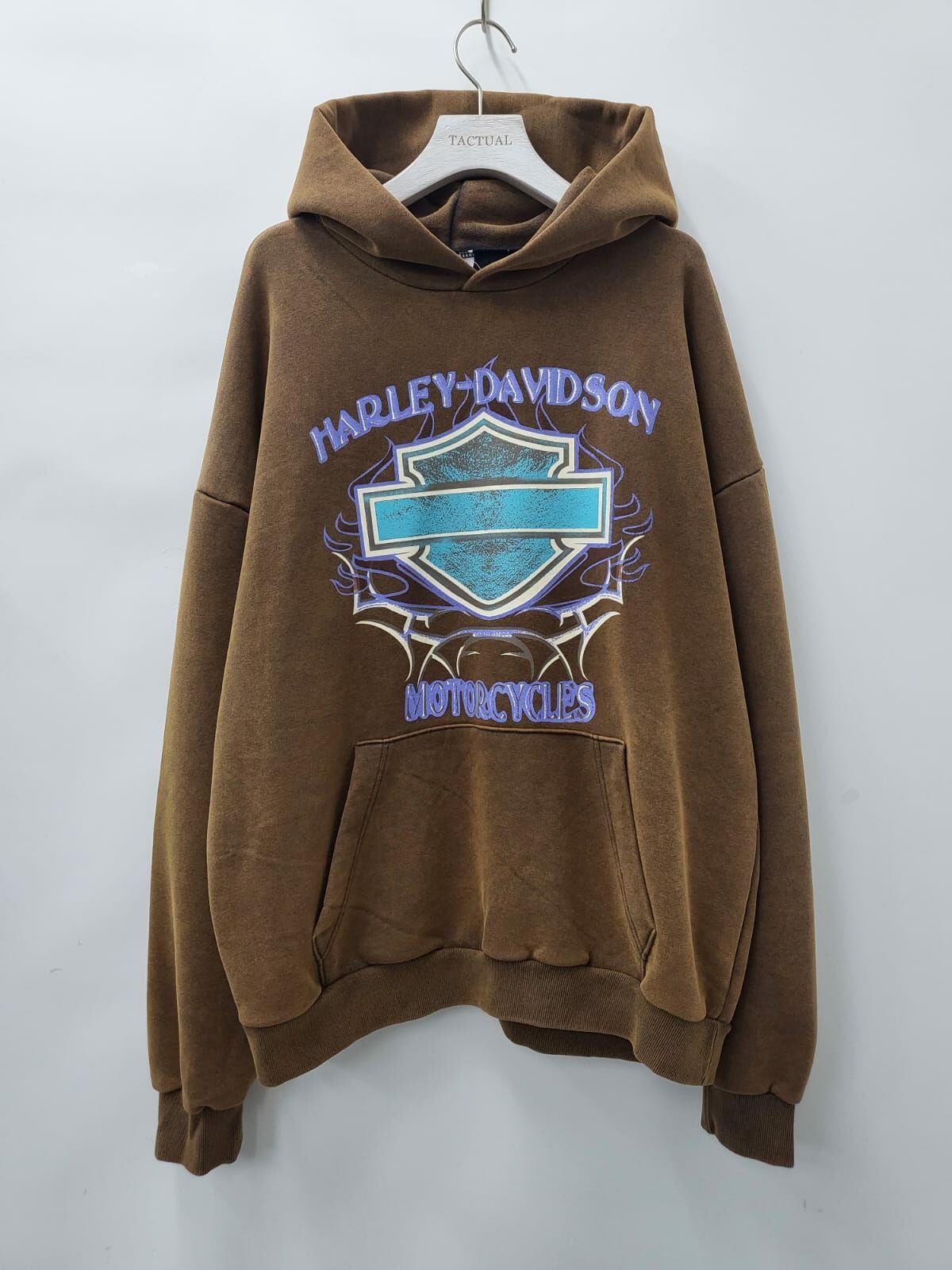 英文字圖案連帽衛衣 T5197