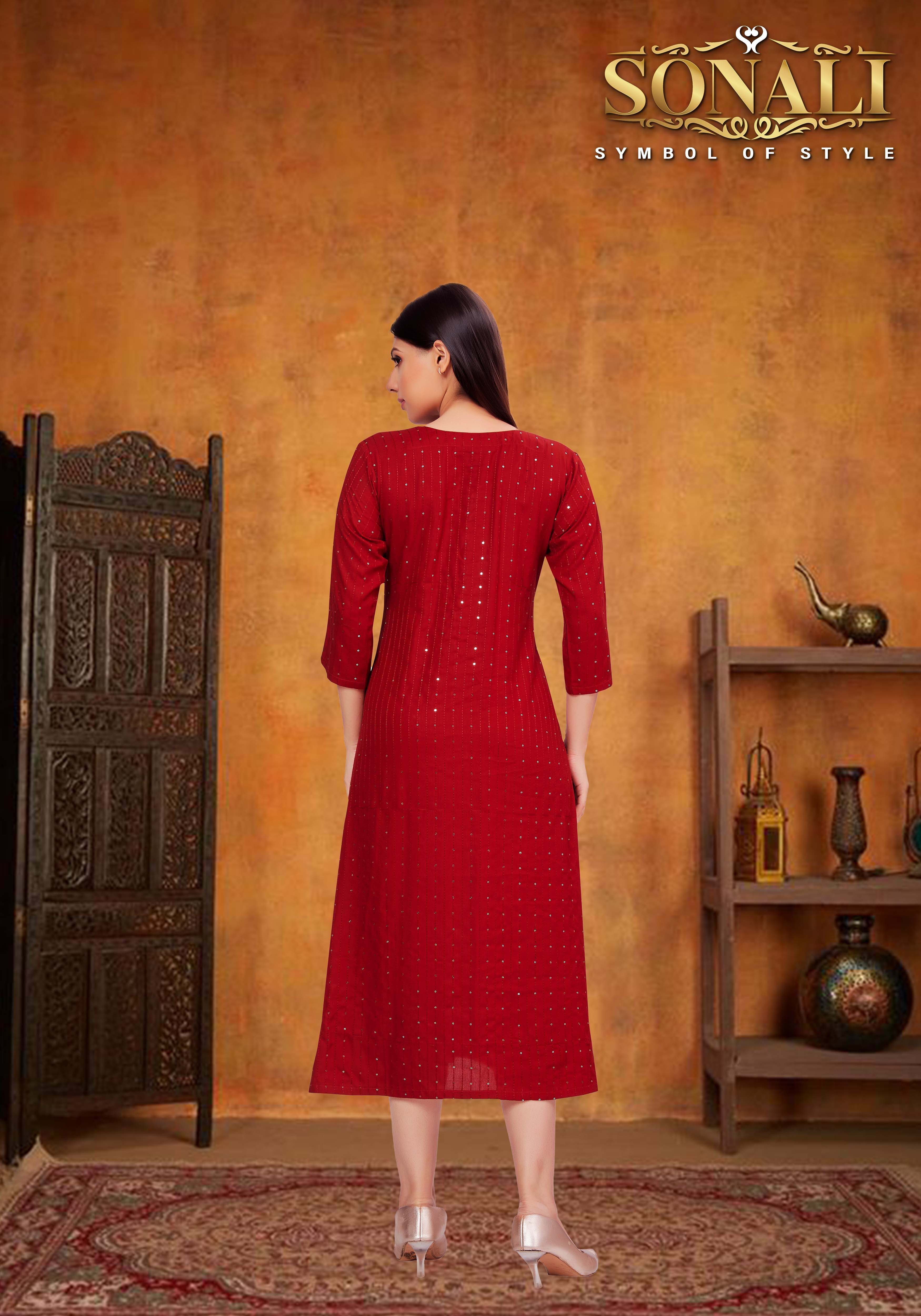 Sonali Premier Georgette Ladies Gown Long Dress For Women Indian Baju Long Gown Deepavali's Collection