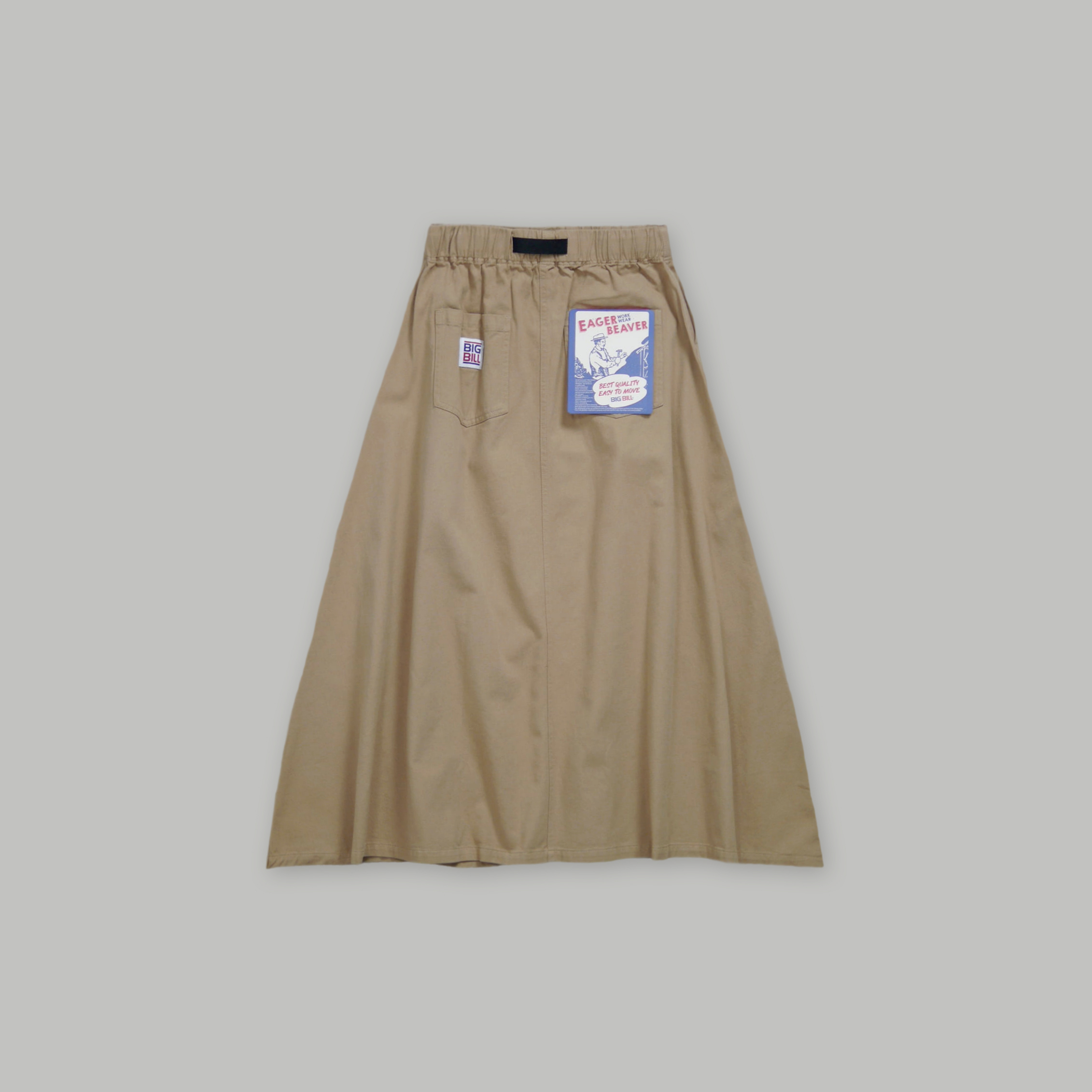 BIG BILL 織帶斜紋棉貝克裙 ╭ 2色 ╮