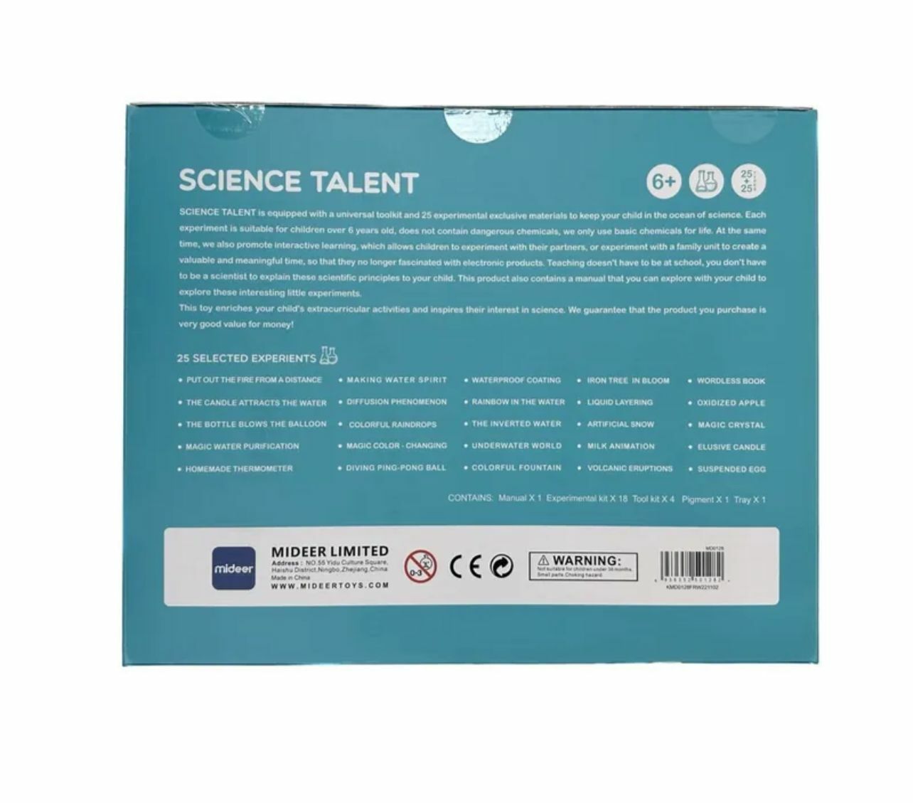 Mideer - 瘋狂實驗室 6yr+