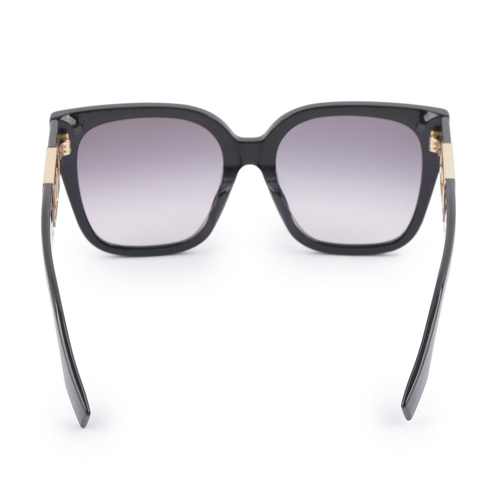 【FENDI】O'Lock 側邊鏤空太陽眼鏡(黑色) FOA211 V1R FO76B