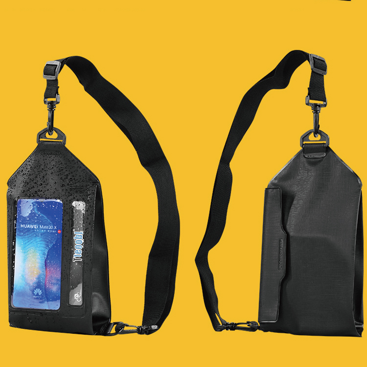 運動防水單肩斜背包