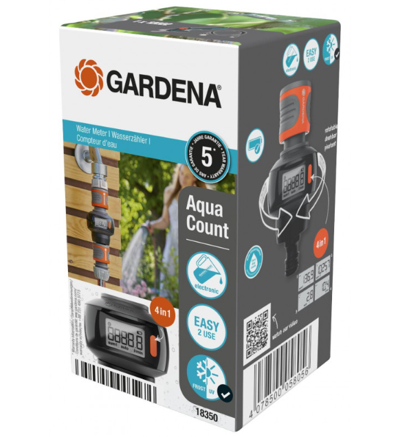 "GARDENA" 德國水流量計流器(4種模式)(彩盒裝)(4個/盒)-[18350]