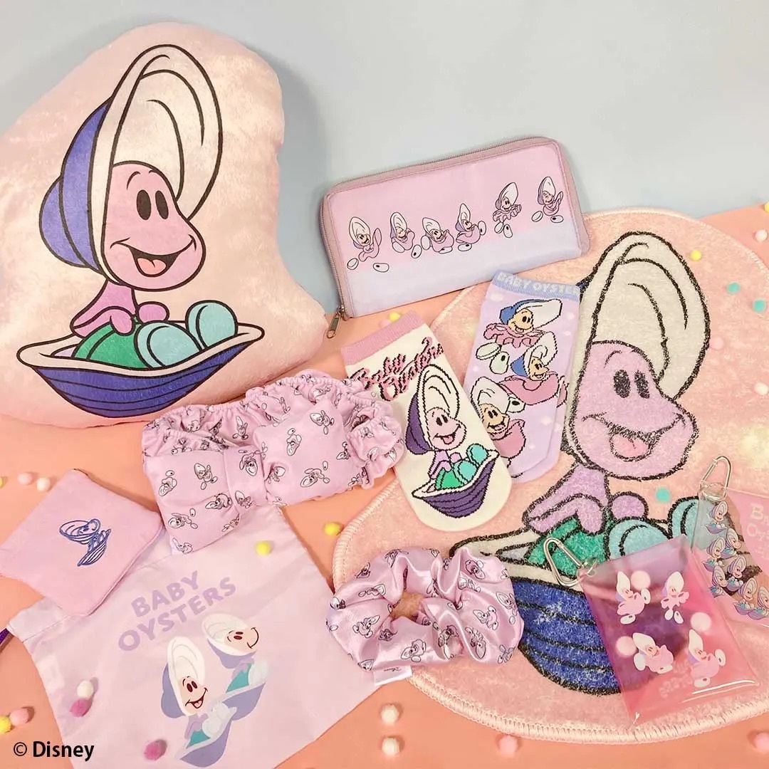 可愛的牡蠣寶寶系列