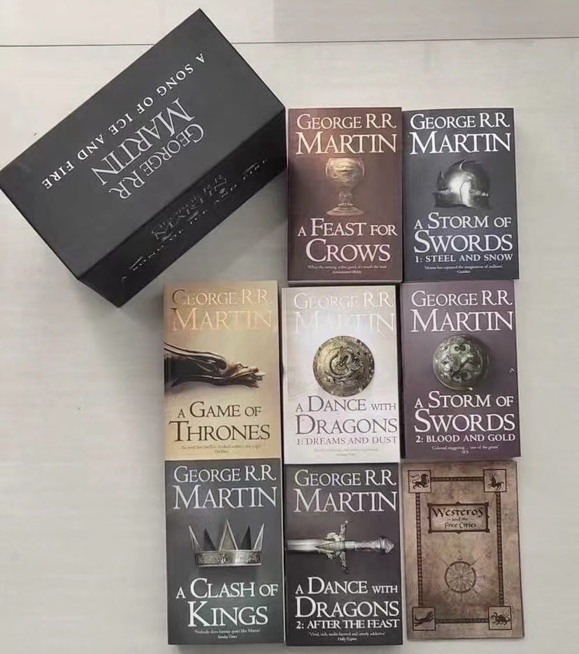 Game of Thrones, A Song of Ice and Fire Complete 6 book