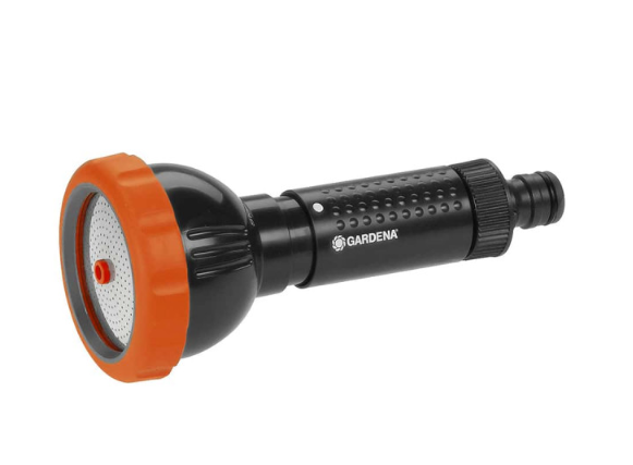 "GARDENA" 德國直身花灑水槍(3功能)(大流量水壓用)(挂裝)(4個/盒)-[2847]