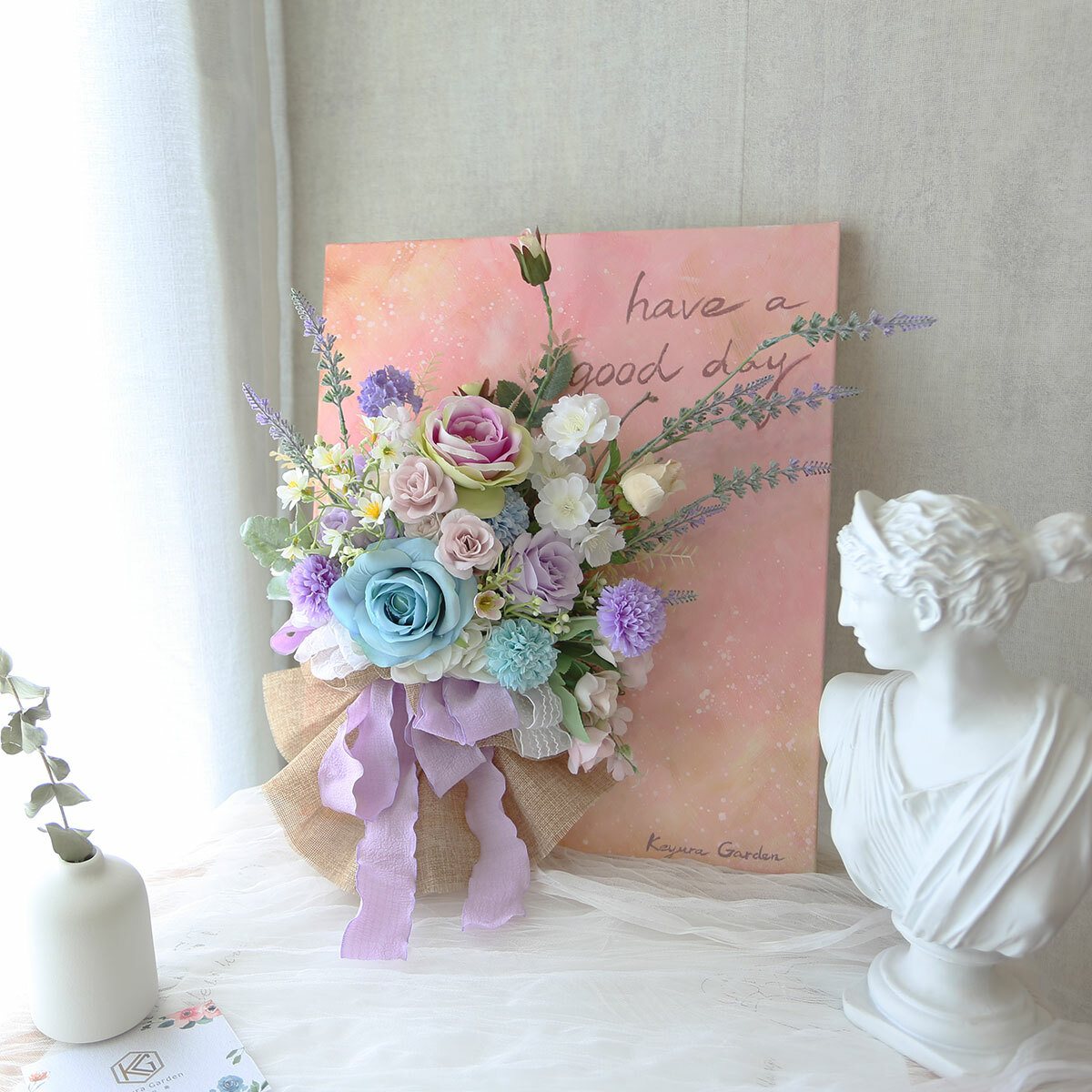 FD03｜恰逢春日立體花畫