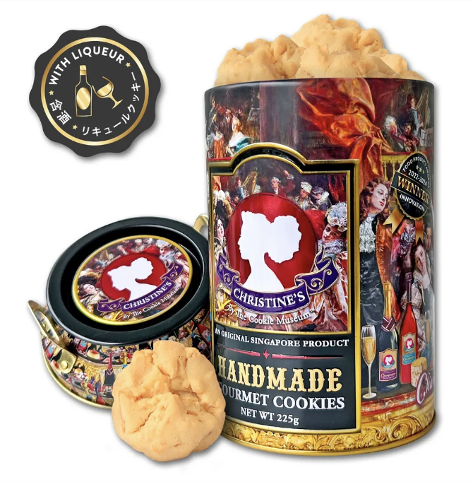 TCM Champagne Lychee Cookies [With Liqueur]