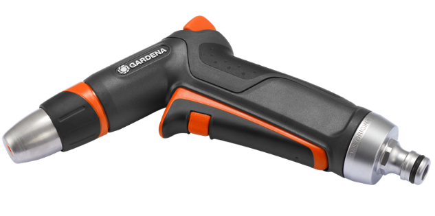 "GARDENA" 德國合金款可調清洗槍(2功能)(彩色卡紙裝)(5個/盒)-[18305]