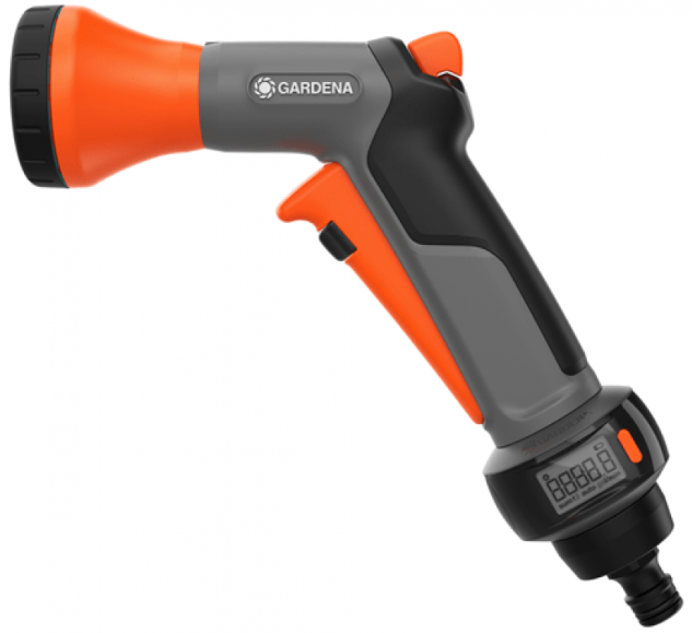 "GARDENA" 德國花灑水槍帶水量計流器(1功能)(彩盒裝)(4個/盒)-[18352]