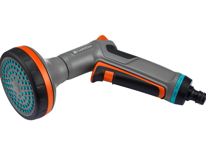 "GARDENA" 德國豪華款花灑水槍(2功能)(花床/大面積噴灑專用)(彩色卡紙裝)(4個/盒)-[18319]