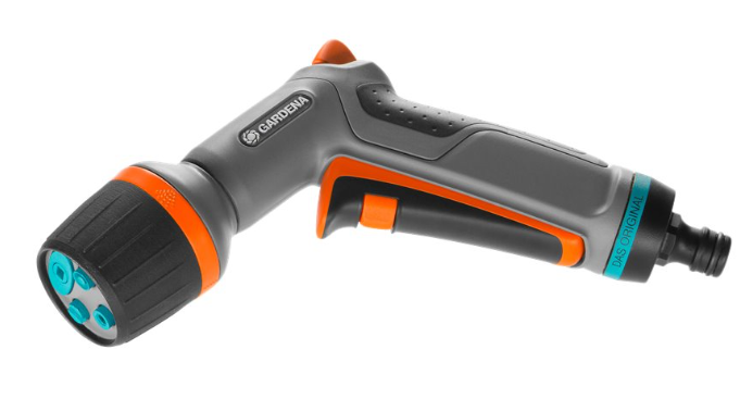 "GARDENA" 德國豪華款花灑水槍(3功能)(彩色卡紙裝)(5個/盒)-[18304]