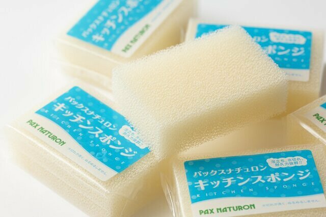 日本 PAX NATURON 太陽油脂 清洗海綿 (5入1組)