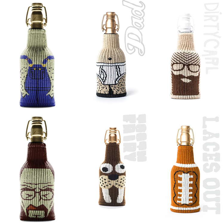 Freaker USA 瓶.壺個性時尚杯套-棕色系