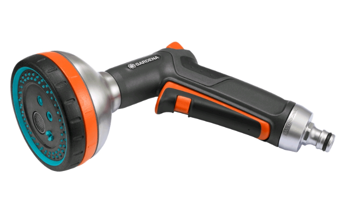 "GARDENA" 德國合金款多功能花灑水槍(5功能)(彩色卡紙裝)(4個/盒)-[18317]