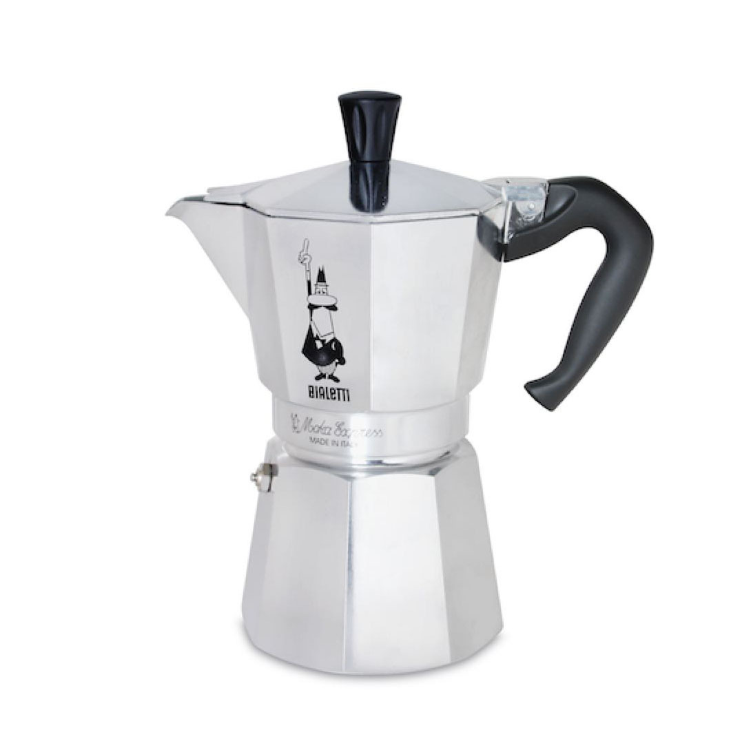 意大利 BIALETTI 6杯裝鋁質摩卡咖啡壺 -0001163AP