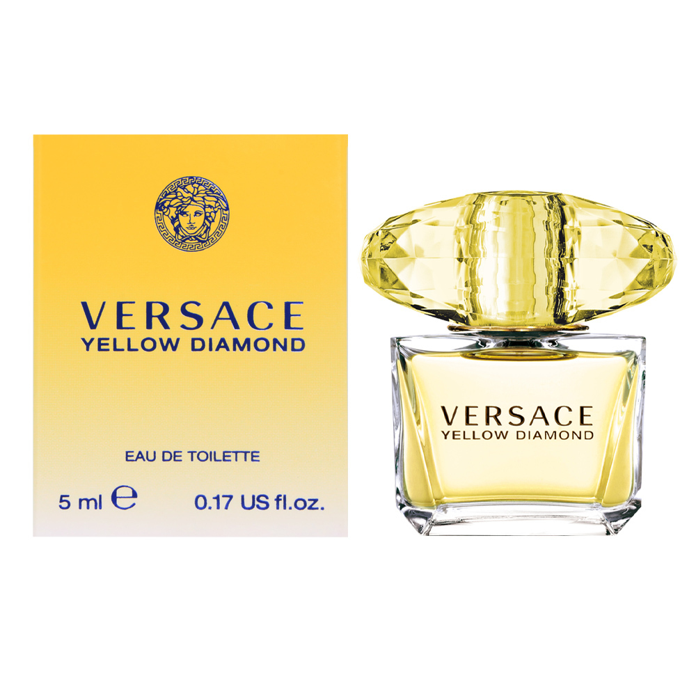 VERSACE 凡賽斯 香愛黃鑽女性淡香水 5ml 小香