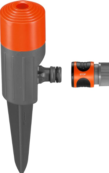 "GARDENA" 德國經典款插地式/360°灑水器(噴霧型)(射程:11m,100㎡)(6個/盒)-[1951]