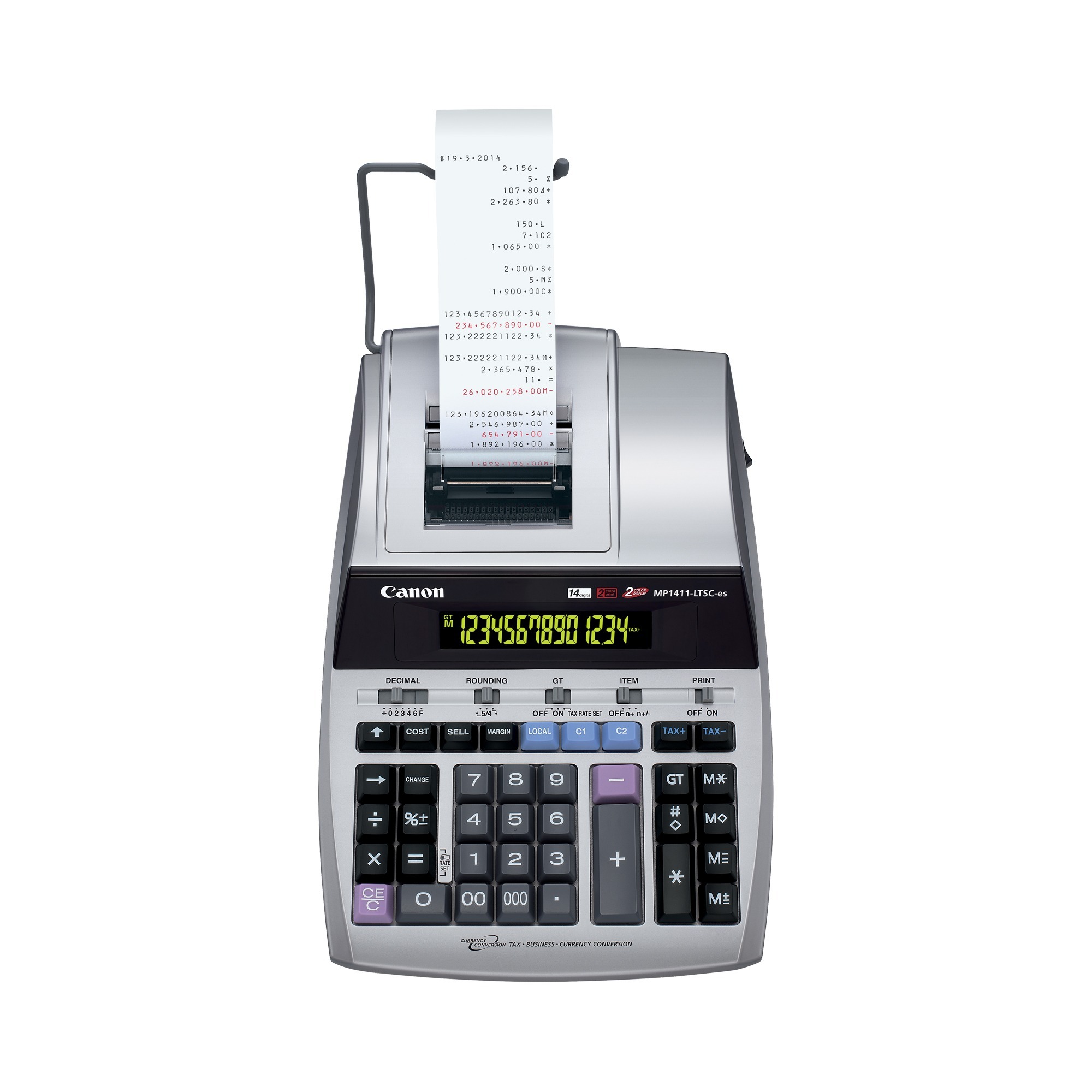 Canon MP1411-LTSC  雙色出紙計數機 計算機 (14位)
