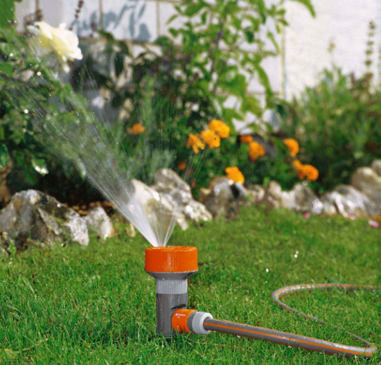 "GARDENA" 德國經典款插地式灑水器(4模式/圓形/半圓/方形/矩形)(60個/盒)-[2068]