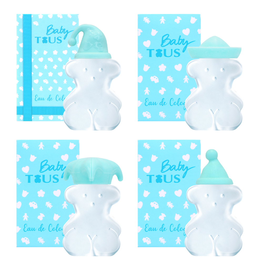 TOUS 淘氣小熊寶寶中性古龍水4.5ml 小睡帽/登山家/水手帽/小丑帽 小香