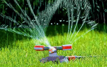 "GARDENA" 德國豪華款坐地式/360°旋轉灑水器(可調節噴灑範圍)(射程:3-20m,9-310㎡)(4個/盒)-[2062]