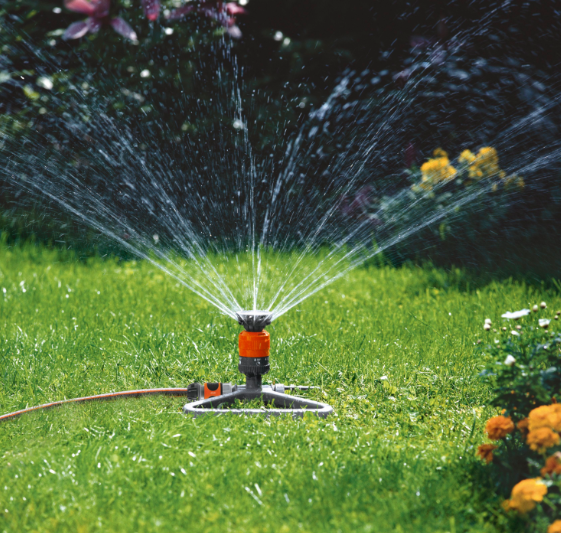 "GARDENA" 德國豪華款坐地式旋轉灑水器(可調節噴灑範圍)(射程:17m,225㎡)(5個/盒)-[1948]