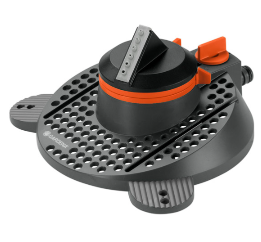 "GARDENA" 德國豪華款坐地式/5-360°旋轉灑水器(可調節噴灑範圍)(射程:3-20m,9-310㎡)(4個/盒)-[2065]