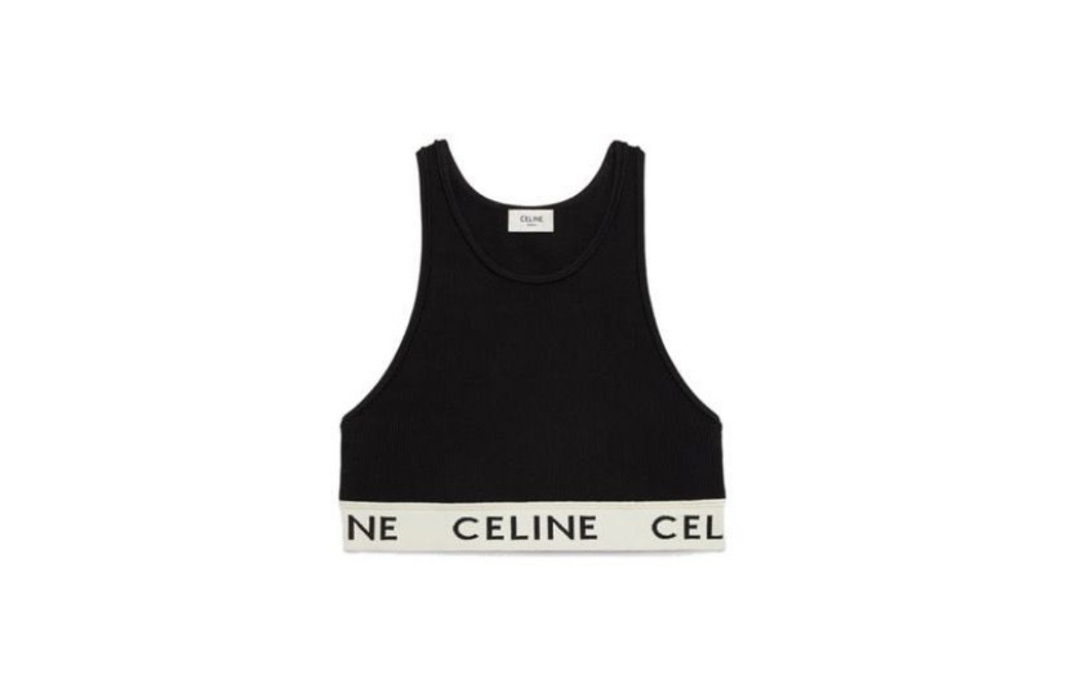 Celine 黑色運動背心 -M